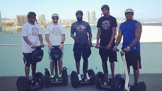Kevin Durant, James Harden, And Deron Williams Are On A Segway Tour Across Europe